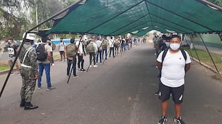 La Libertad: reservistas del Ejército se presentan a cuartel para apoyar durante el estado de emergencia