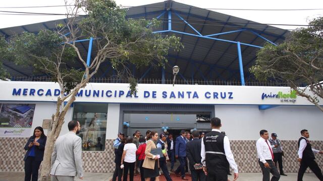 Miraflores: municipalidad reabrió el mercado Santa Cruz con nueva infraestructura