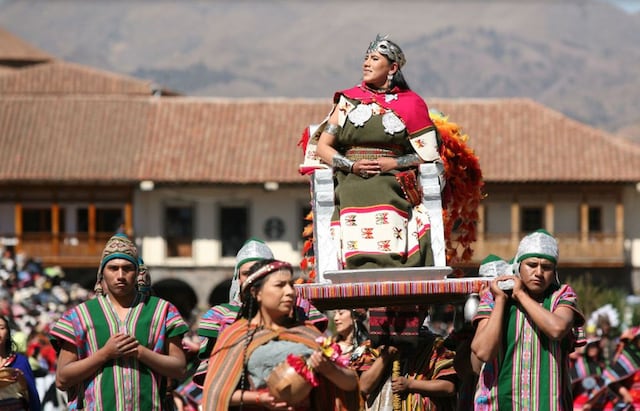 Centenares de actores formaron parte de la celebración del Inti Raymi 2023 (Foto: ANDINA/Percy Hurtado Santillán)