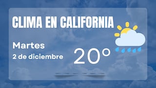 🌧️ Pronóstico del tiempo en California hoy 2 de diciembre 2025 - el clima en Los Ángeles, San Francisco y San Diego