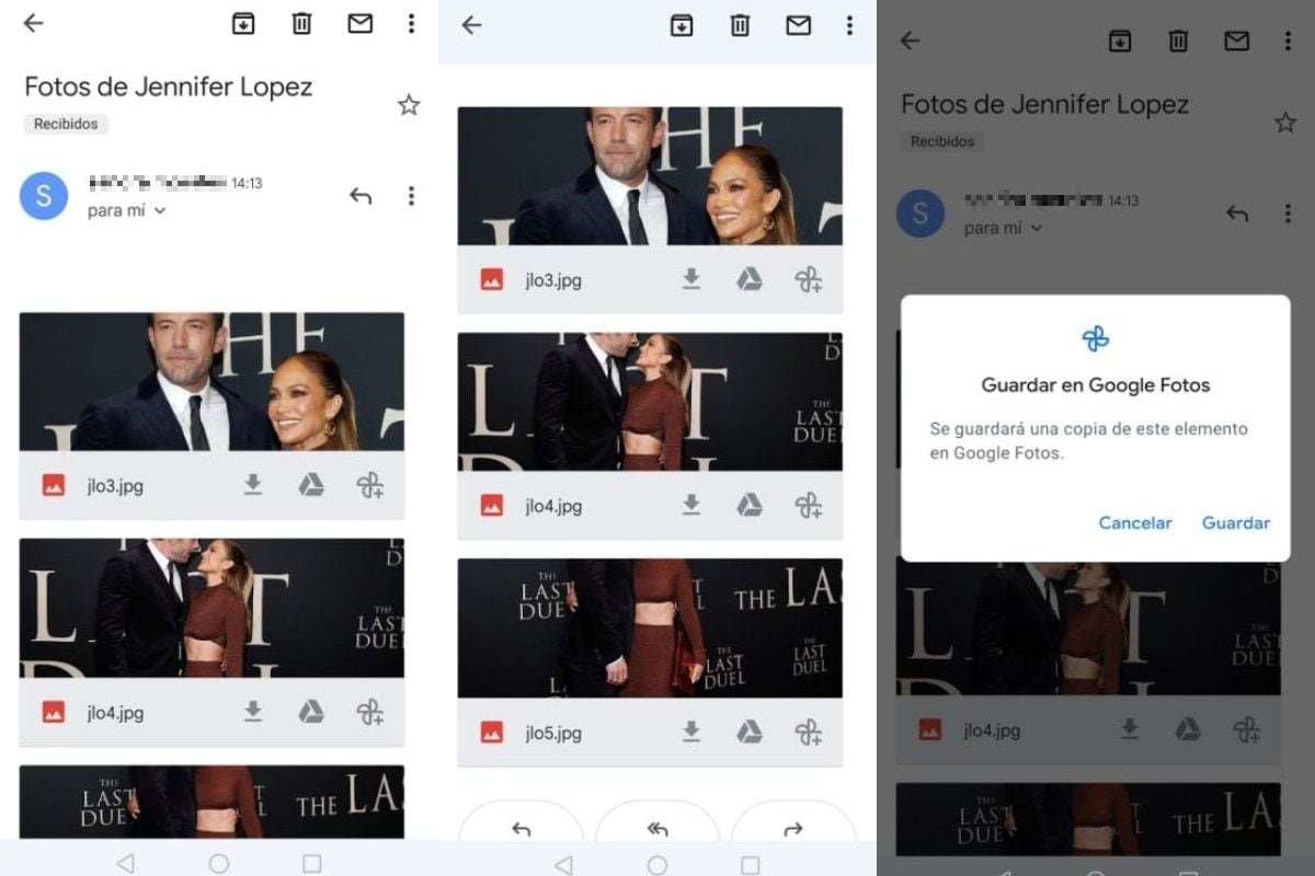 La nueva opción 'Guardar en Fotos' se mostrará con el icono de Google Fotos con el símbolo '+' de añadir. (Foto: Mag)