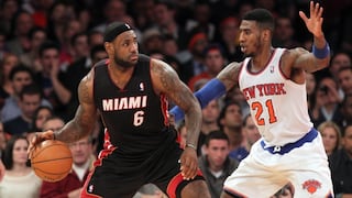 NBA: Los Heat de LeBron James cayeron 102-92 ante los Knicks