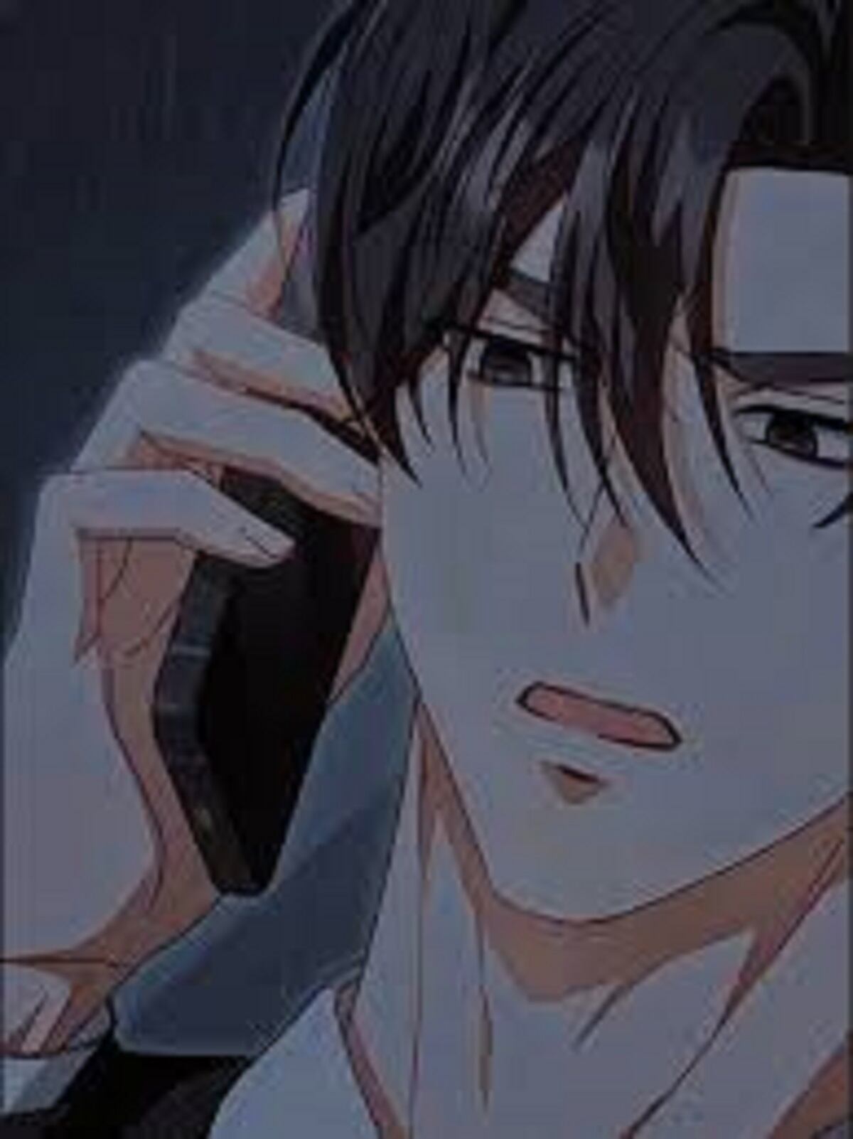 Baek Sa-eon negociando con el "secuestrador" en el webtoon "Cuando el teléfono suena" (Foto: Kakao)