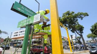Miraflores realiza trabajos para mejorar fluidez del tránsito