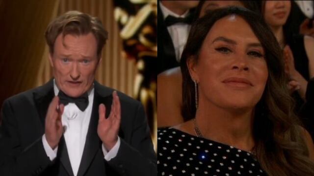 Premios Oscar 2025: Conan O’Brian le da la bienvenida a Karla Sofía Gascón recordando su polémica en Twitter