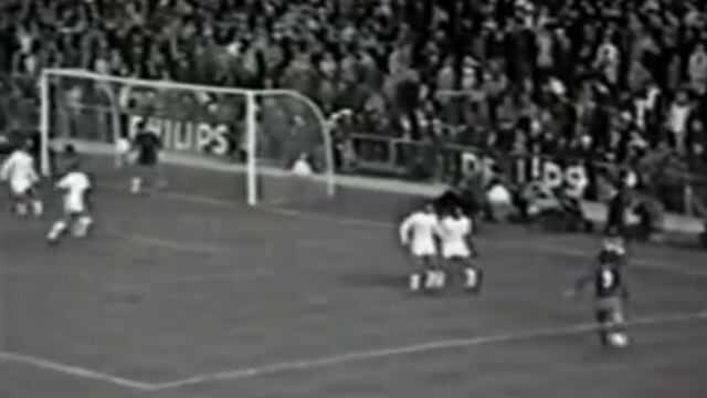 El gol que marcó el 'Cholo' Sotil al Real Madrid hace 42 años
