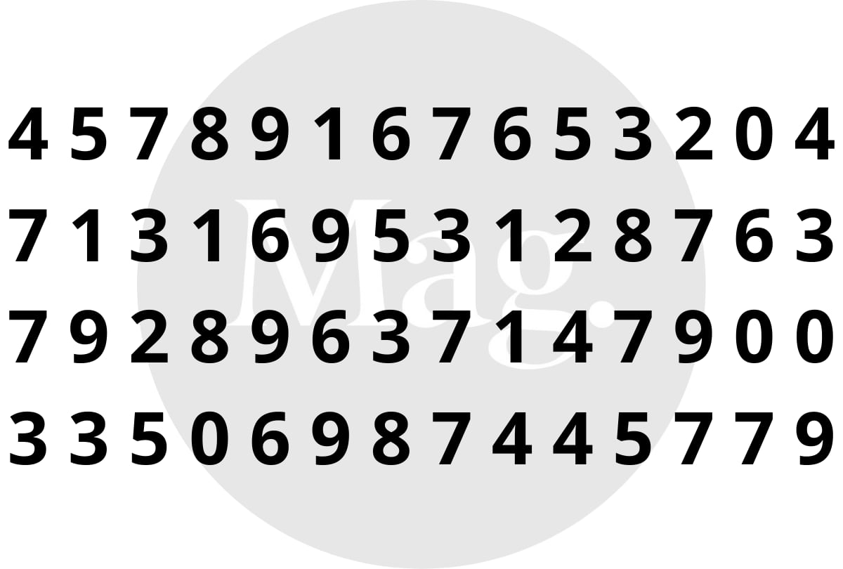 Reto visual: Encuentra el número '120' en menos de 10 segundos. (Foto: Mag)