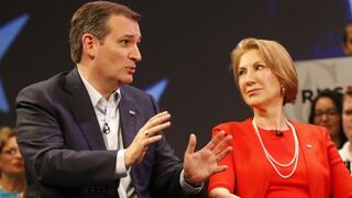 Ted Cruz anuncia que Carly Fiorina sería su vicepresidenta