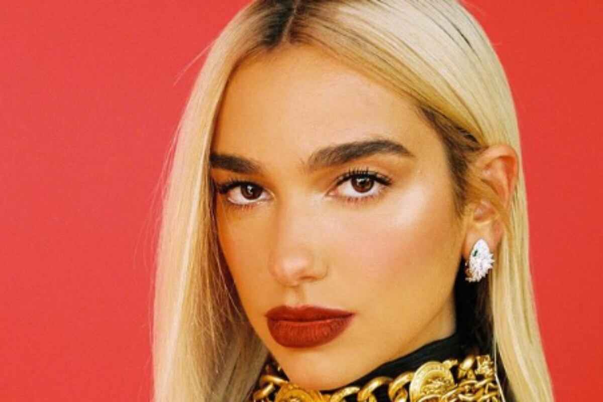Dua Lipa con el cabello rubio (Foto: Dua Lipa / Instagram)