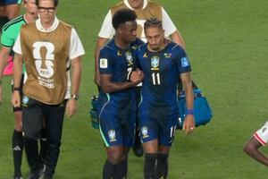 Brasil pierde a Raphinha durante el duelo ante Haití y crece la incertidumbre sobre su estado