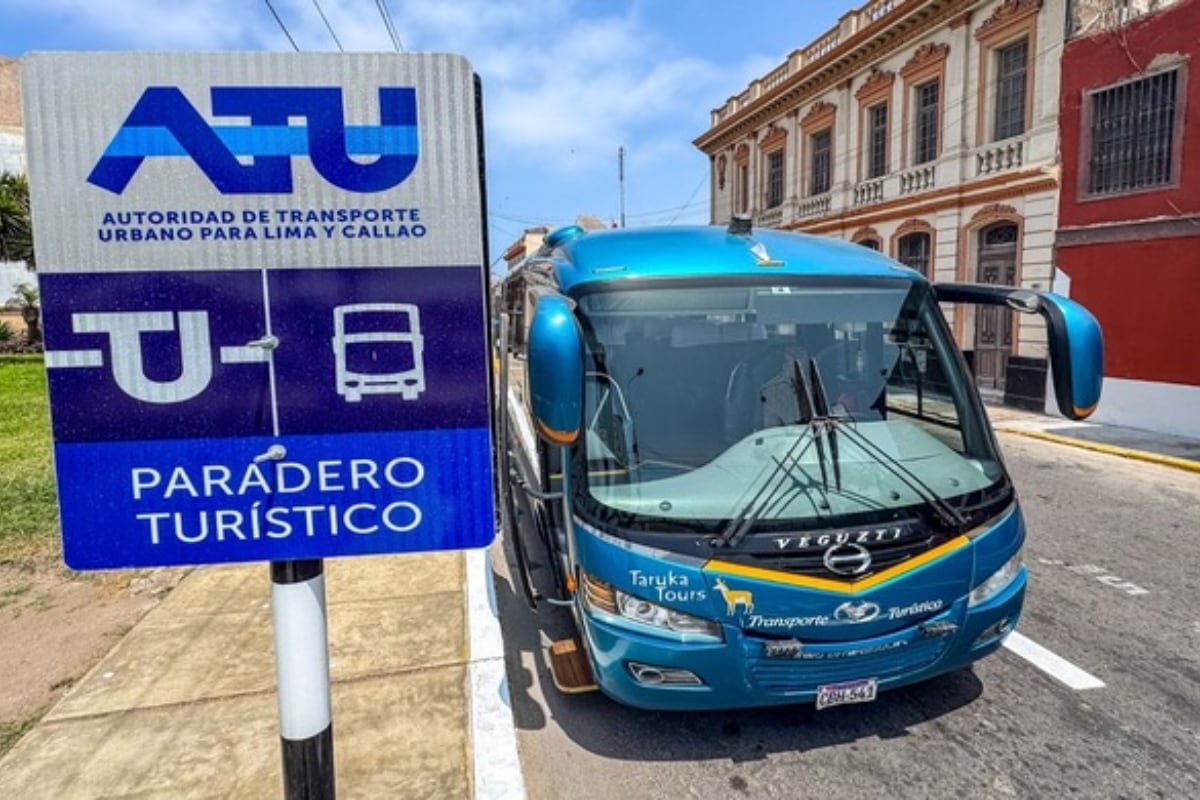 Callao cuenta con nuevos paraderos oficiales para el transporte turístico. (Foto: ATU)