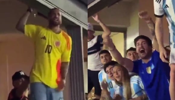 Maluma protagonizó tenso altercado con hinchas argentinos en la final de la Copa América. (Foto: Captura de video)