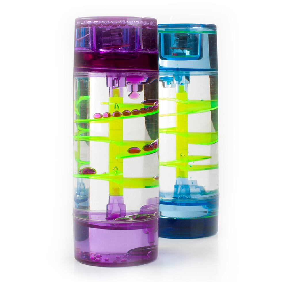 Un reloj como ningún otro. Con este temporizador, puedes medir el tiempo de tus actividades a la par de que te relajas viendo caer las burbujas de colores por un eje espiral. Ideal para niños, adolescentes y adultos. Disponible en alegriajuguetes.com. (Foto: Alegría Juguetes)
