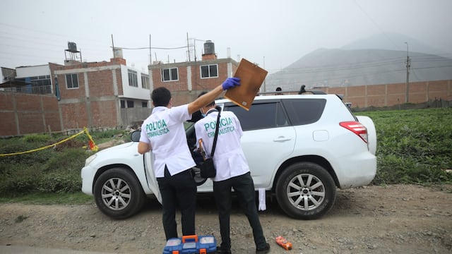 Lurigancho: encuentran dos personas sin vida dentro de vehículo estacionado en autopista Ramiro Prialé