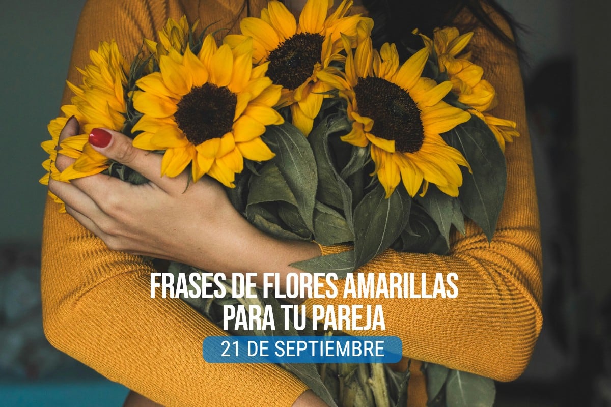 FRASES | No basta con solo enviarle un ramo de flores amarillas. Acompaña el obsequio con una dedicatoria o dile uno de estos mensajes en persona este 21 de septiembre. (Foto: Kristina Paukshtite / Pexels)