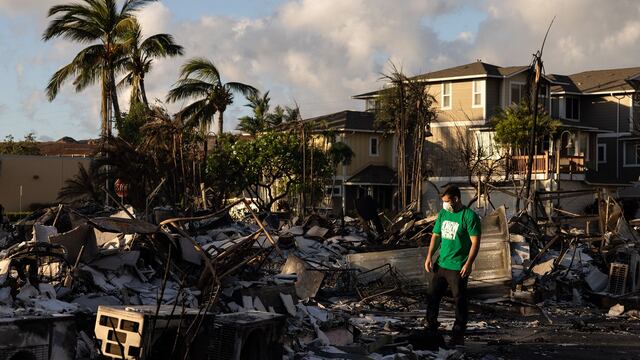 Hawái reporta 93 muertos por el incendio y advierte que apenas ha empezado a calibrar las pérdidas 
