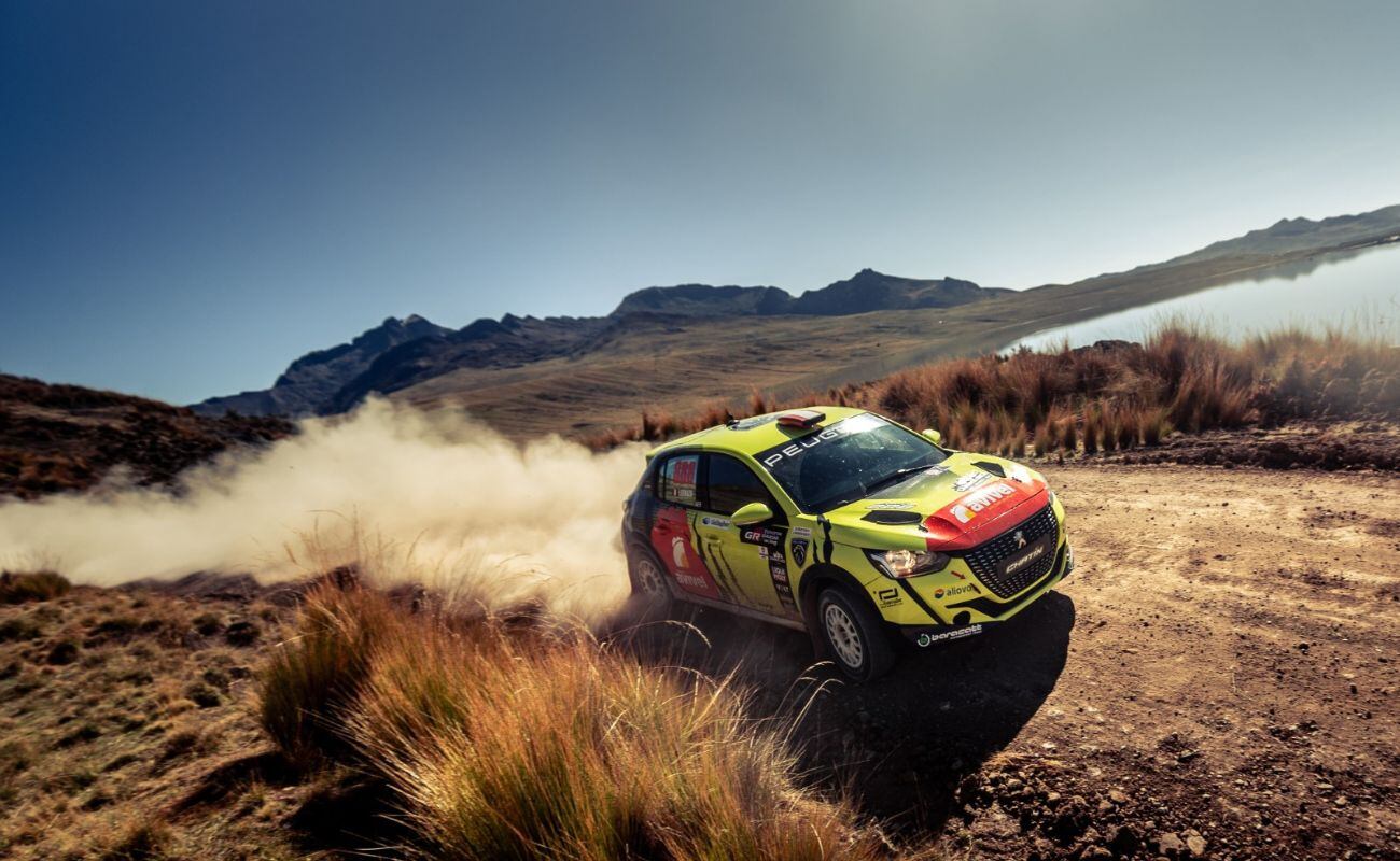 El Peugeot 208 Rally 4 de Raúl Velit y Julio Echazú. (Foto: ACP)