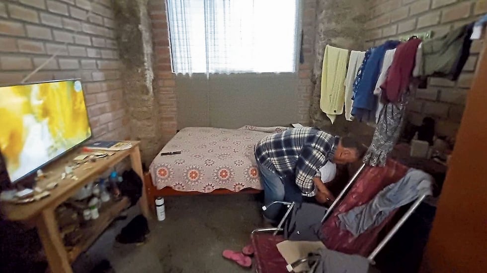 La cama que se habría habilitado a Cerrón en el fundo Los Gochis.