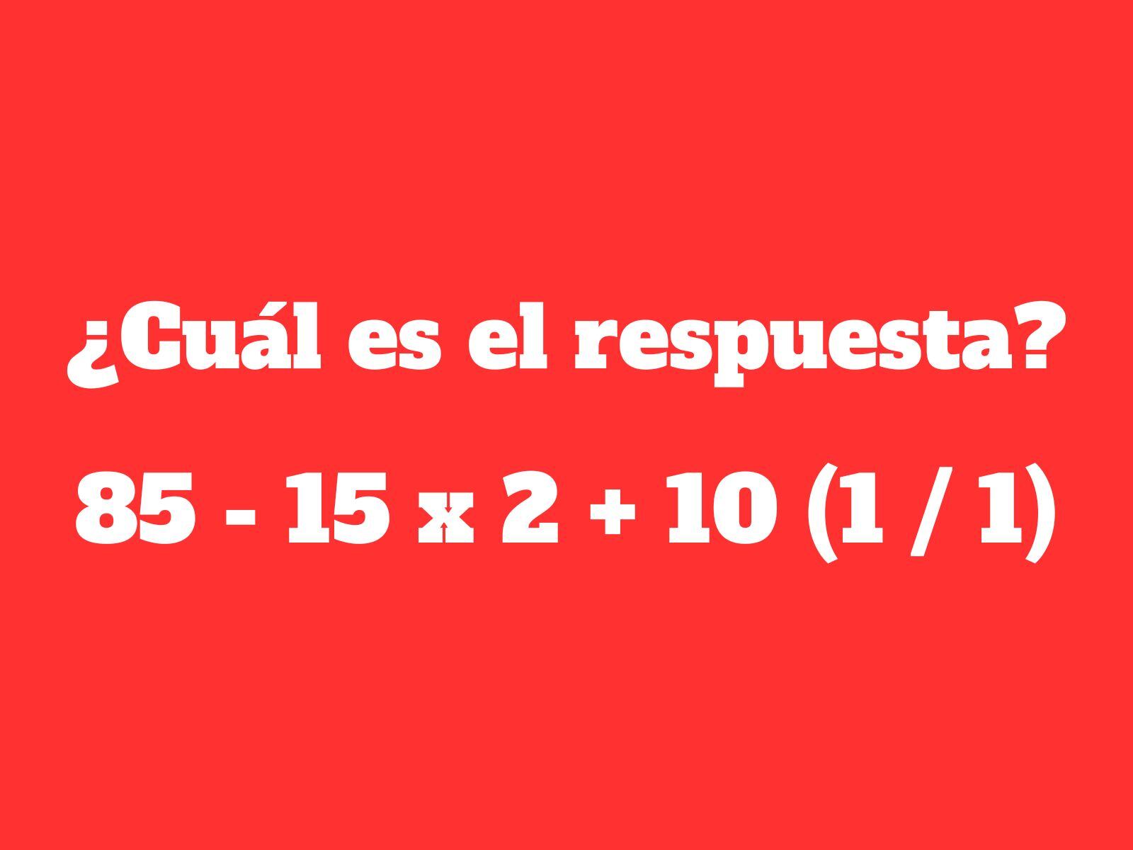 Reto matemático: Es una ocasión perfecta para evidenciar que eres un gran desarrollador de ejercicios. (Creación: Mag)