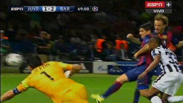 Barcelona: Luis Suárez marcó segundo gol ante Juventus (VIDEO)