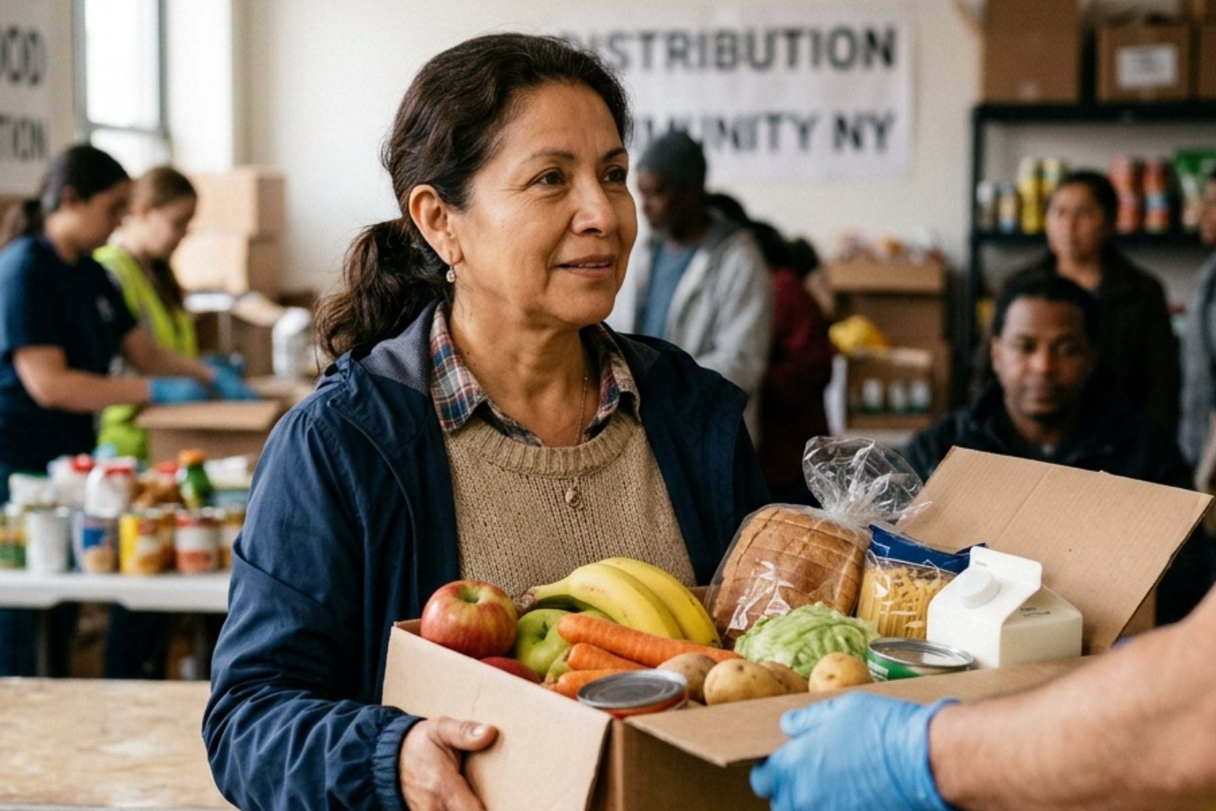 Alimentos gratis en Nueva York del 22 al 25 de junio: puntos de entrega confirmados y horarios