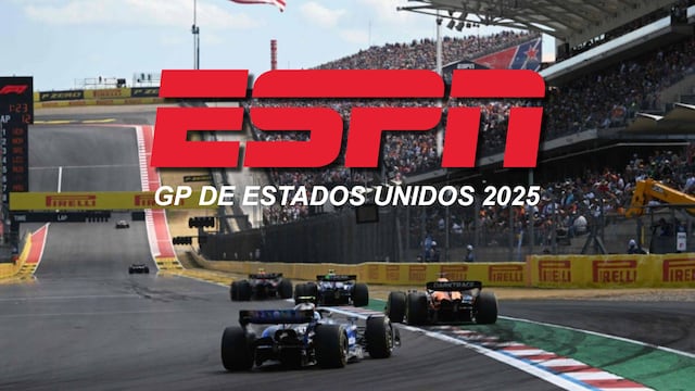 ESPN y Disney Plus transmitieron la carrera del GP de Estados Unidos 2025 desde USA (19/10/25)