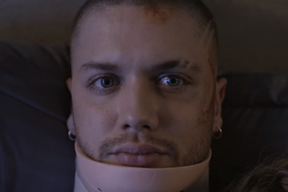 Erick sufrió un atentando en los primeros episodios de la segunda temporada de "La reina del flow" (Foto: Caracol TV)