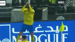 Sigue en racha: Cristiano Ronaldo anotó el 1-0 de Al Nassr vs. Al Shabab por Liga Profesional Saudí | VIDEO
