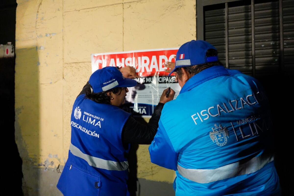 La Municipalidad de Lima clausuró depósitos utilizados por comerciantes ambulantes. (Foto: X/@MuniLima)