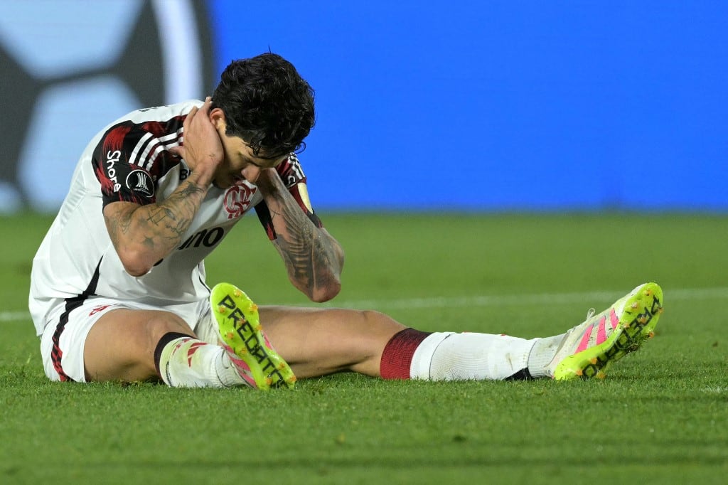 El delantero brasileño suma dos goles en diez partidos en esta edición de la Copa Libertadores.(Photo by Juan MABROMATA / AFP)