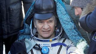 El astronauta de 60 años que regresó de la Estación Espacial