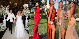 Descubre los looks de la esperada boda que tuvo lugar en la Iglesia de San Pedro, en el centro de Lima. La celebración continuó en el fundo Casa Blanca en Pachacamac. (Fotos: Redes sociales).