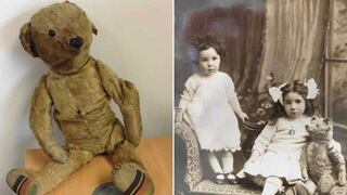 Un aeropuerto inglés busca al dueño de oso de peluche de casi 100 años