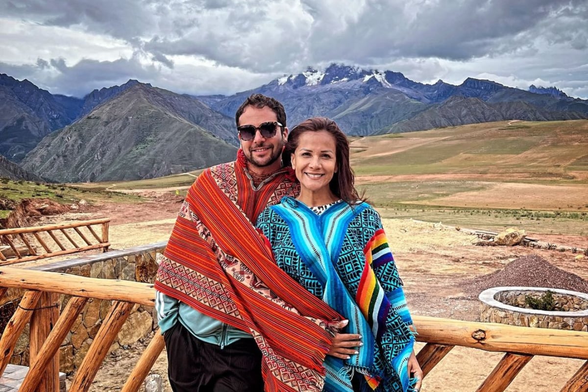 Mónica Sánchez se ilusiona con su nueva relación al lado de Daniel Sacro. (Foto: Instagram)