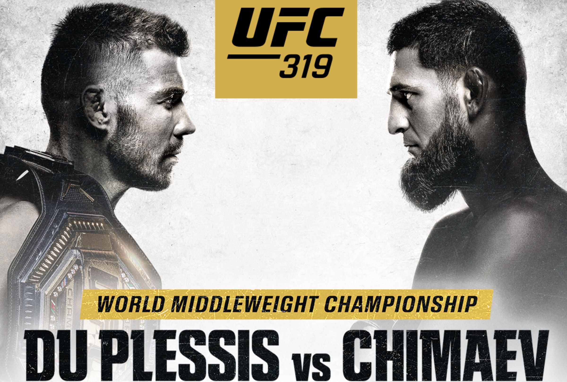 UFC39: Du Plessi - Chimaev, se realizará este sábado 16 de agosto desde el United Center en Chicago. (Foto: UFC Español)