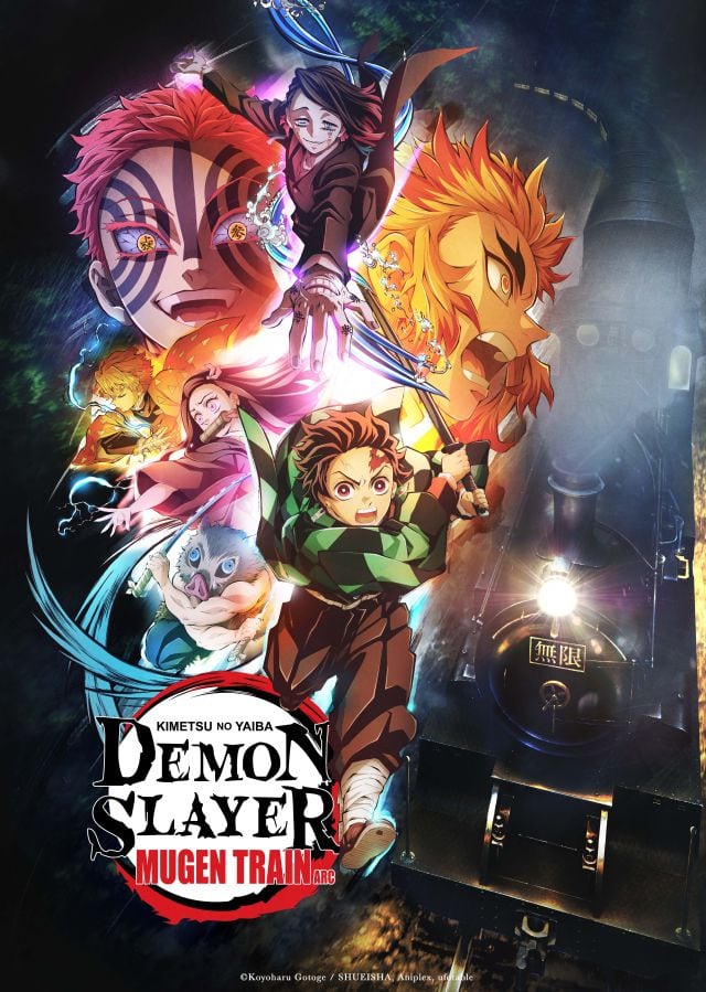 Película el Tren Infinito de Demon Slayer.