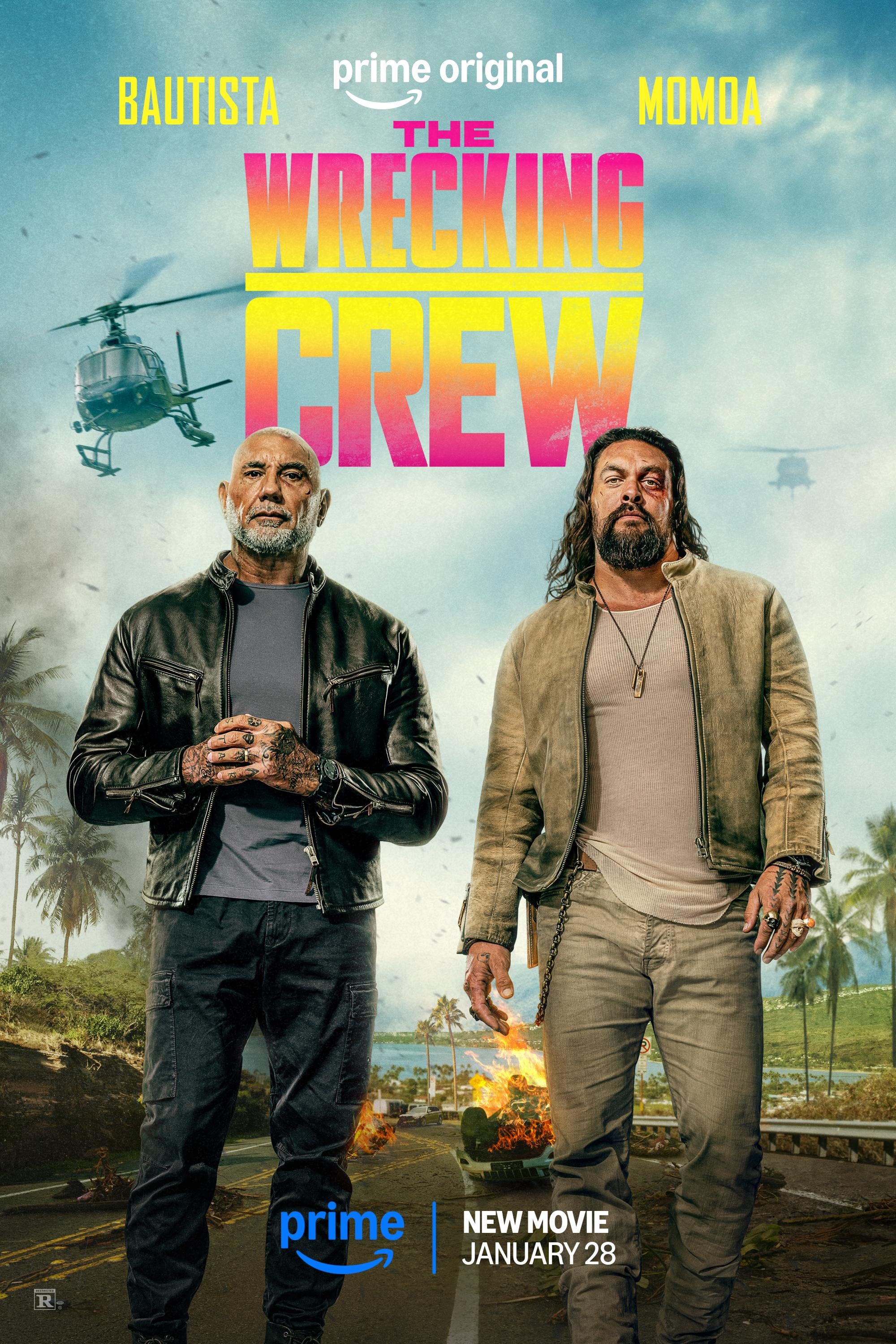 El póster de "The Wrecking Crew", película del director Ángel Manuel Soto y el guionista de Jonathan Tropper (Foto: Amazon MGM Studios)