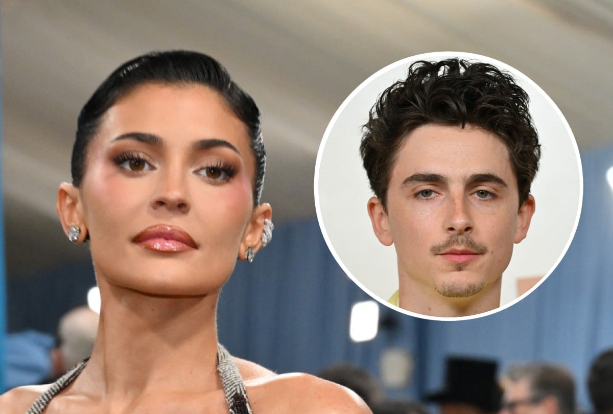 Kylie Jenner y Timothée Chalamet finalmente hacen su debut en la alfombra roja. | Crédito: AFP