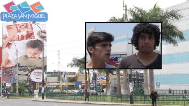 Plaza San Miguel: jóvenes gays estaban "demasiado cariñosos"