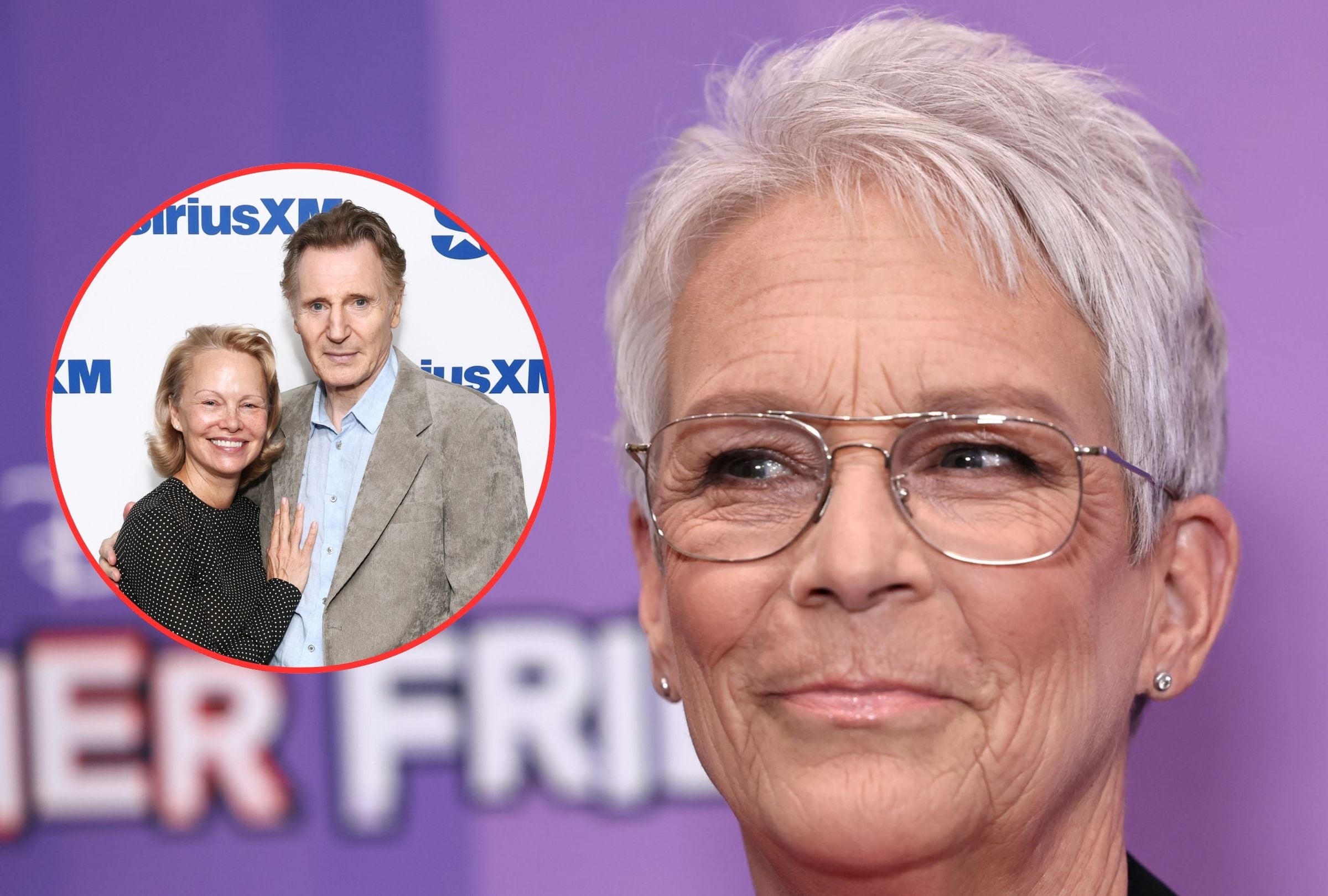 Jamie Lee Curtis sobre la presunta relación entre Pamela Anderson y Liam Neeson. (Foto: Jamie McCarthy / Cindy Ord / Getty Images)