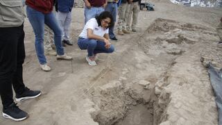 Miraflores: hallan entierro preincaico intacto en huaca Pucllana