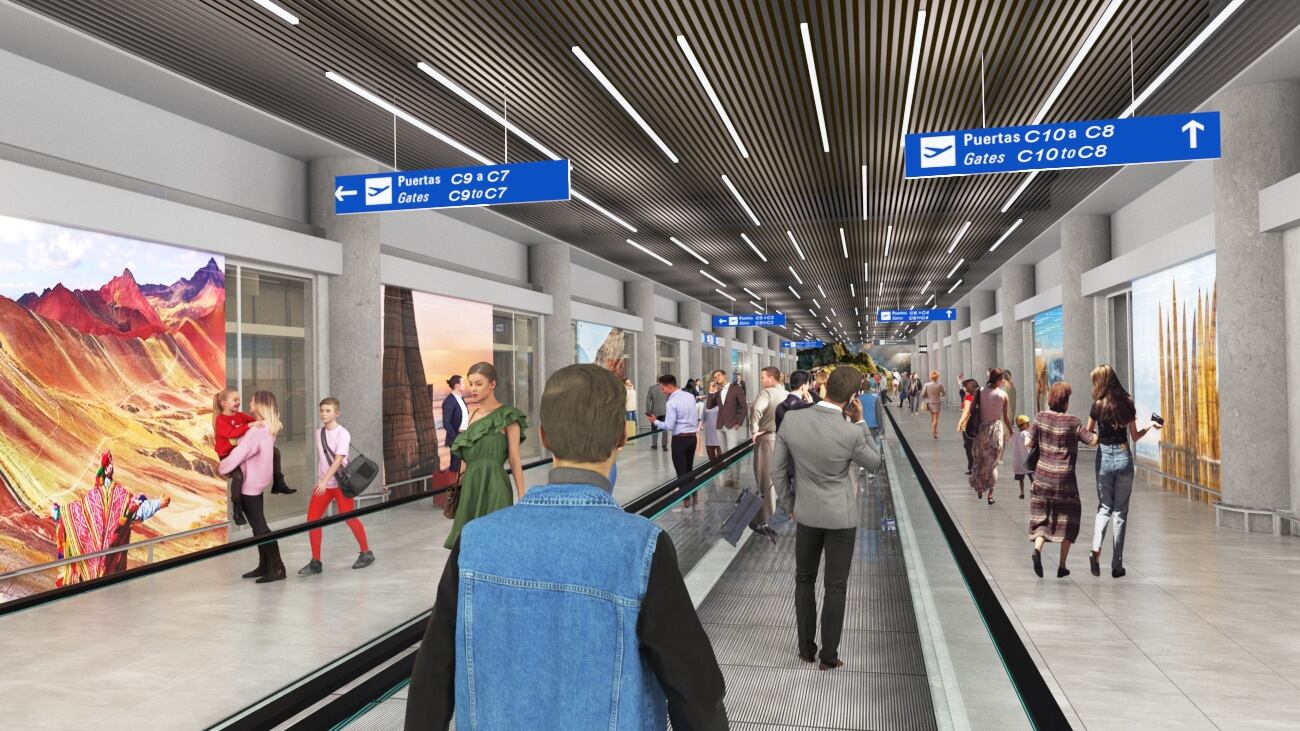 LAP trabajará de la mano con el Museo de Arte de Lima para trabajar e instalar algunas piezas escultóricas y/o pintura que puedan reflejar la peruanidad en el aeropuerto.