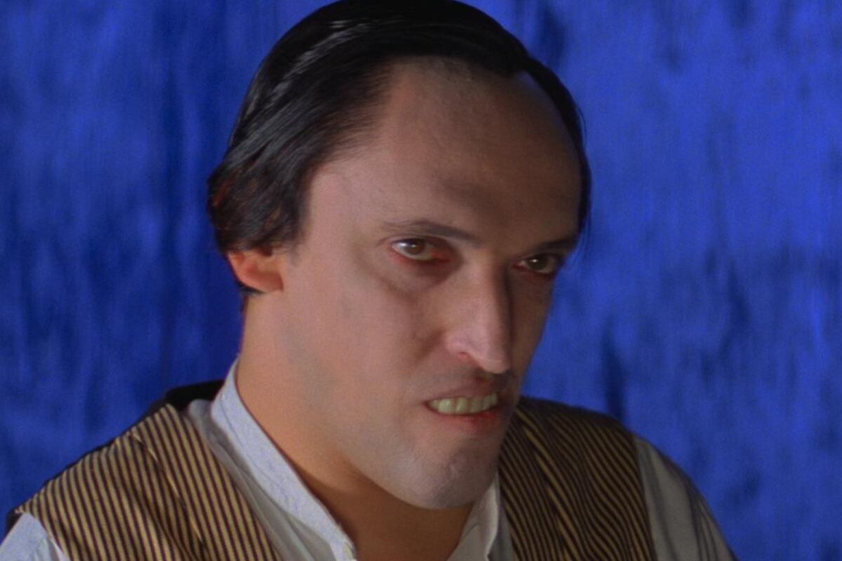 Giuseppe Transocchi como un aterrador personaje (Foto: Seda Spettacoli)