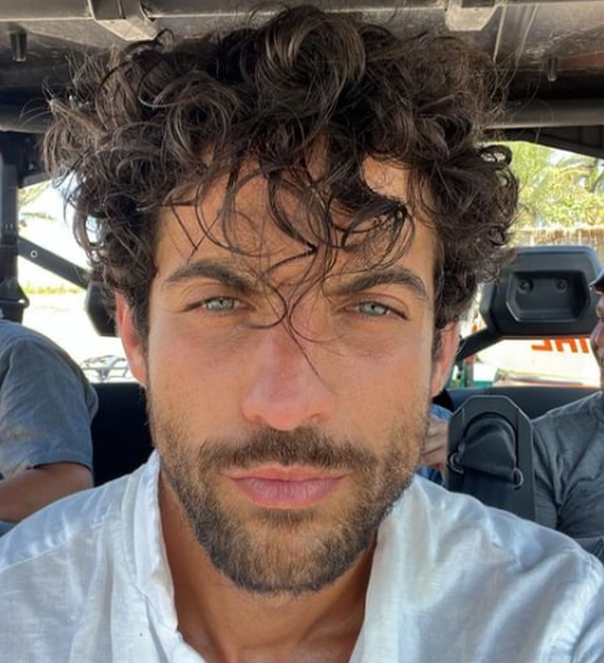 Aquí tomándose un selfie para sus seguidores en redes sociales (Foto: Cristian Gamero / Instagram)