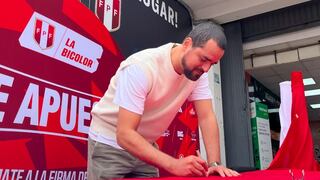 La Bandera del Aliento: Franco Cabrera estampó su firma en la tienda de Te Apuesto La Molina