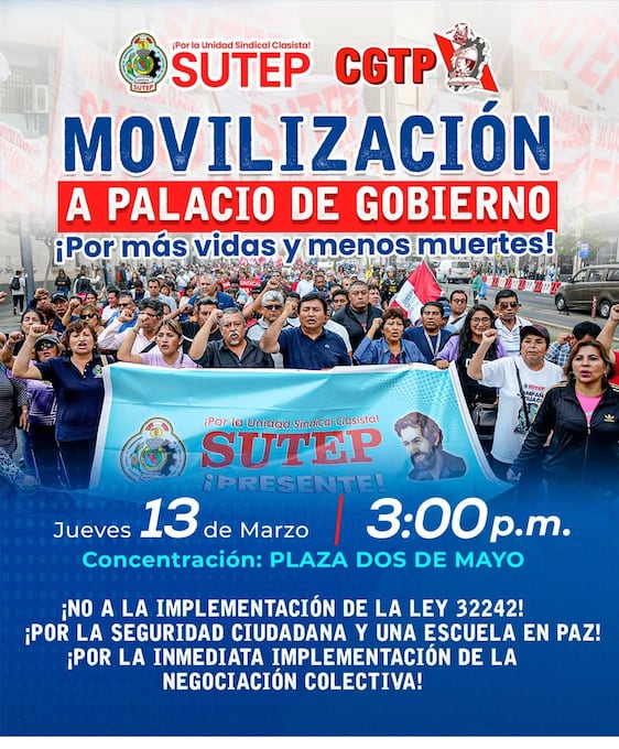 Comunicado CGTP