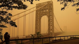 El humo que provocó en Nueva York la peor calidad del aire del mundo y hacia dónde se dirige ahora