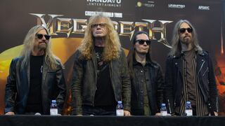 Megadeth llegó al Perú e iniciará en Lima su gira sudamericana: “Estamos muy contentos de estar aquí otra vez”