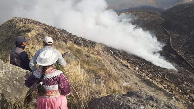 Incendios forestales: este es el reporte actual del Indeci ante últimos siniestros