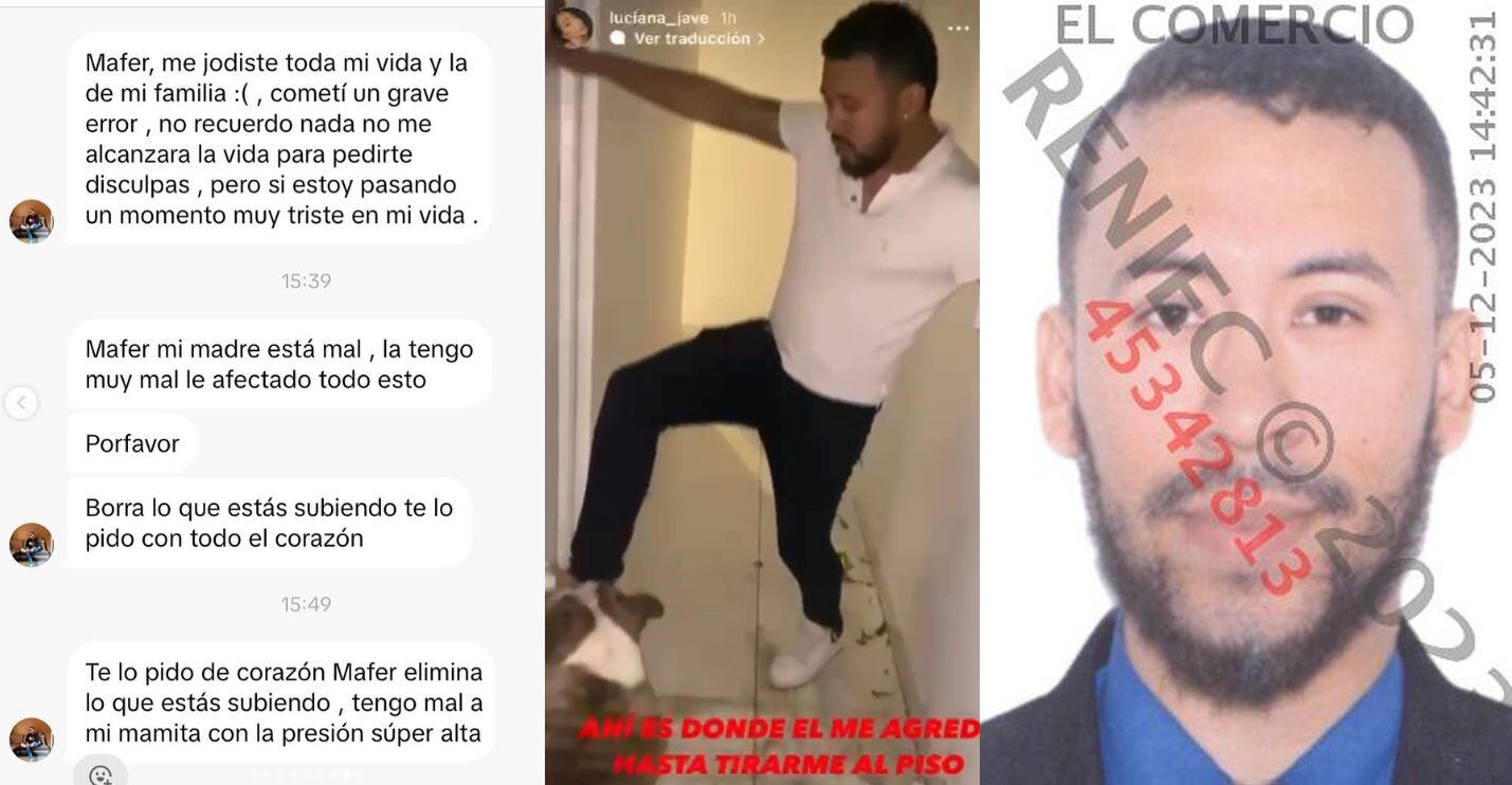 Dennys Velásquez Pérez es acusado de agresión contra su expareja.